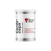 Thumbnail for The Shroom Shop 30000mg Cordyceps Nootropic Coffee - 100g