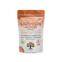 Thumbnail for NTURE 2000mg Cordyceps Militaris Mushroom Capsule - 60 Caps