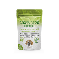 Thumbnail for NTURE 2000mg  Cordyceps Sinensis Mushroom Capsules - 60 Caps
