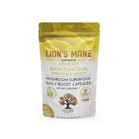 Thumbnail for NTURE 2000mg Lion Mane Mushroom Capsules - 60 Caps