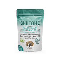 Thumbnail for NTURE 2000mg Shiitake Mushroom Capsules  - 60 Caps