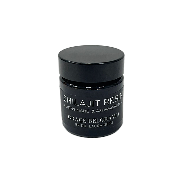 IQ Nootropics Presents: Grace Belgravia Pure Shilajit Resin with Lion’s Mane & Ashwagandha – Cognitive Function, Stress Relief & Anti-Ageing Support – 30g (Up to 75 Servings)