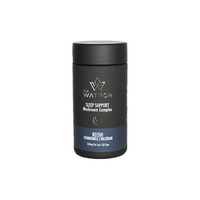Thumbnail for IQ Nootropics Presents: Dr. Watson's Sleep Support Mushroom Capsules – 500mg Vegan Blend with Reishi, Chamomile, Valerian, Ashwagandha, L-Theanine & Zinc – Calm, Relaxation & Deep Sleep – 60 Capsules