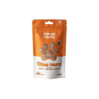 Thumbnail for IQ Nootropics Presents: Orange County Natural Pet Calming Treats – 6750mg Hemp Seed Oil – Stress, Anxiety & Joint Support – 90 Treats for Dogs (225g Bag)